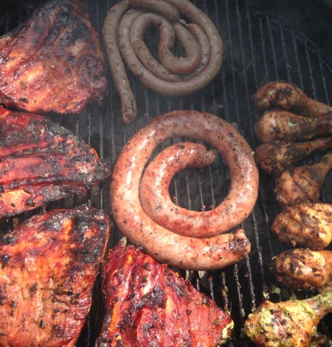 Flame-grilled braai at Biltong Padstal