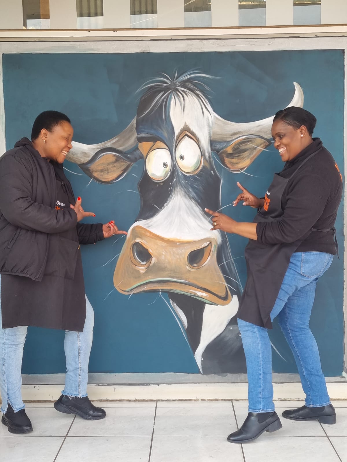 Staff at Biltong Padstal Hartebeespoort
